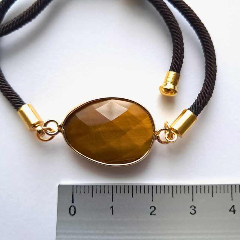 Bracelet Cordon Œil de Tigre – Force et Protection à portée de main