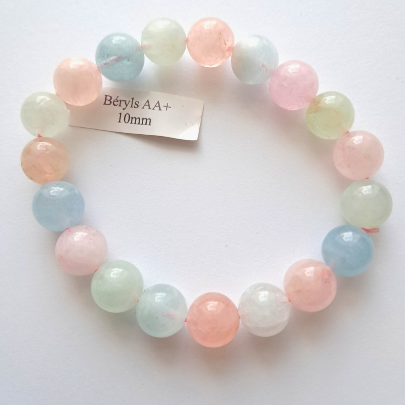 Bracelet Béryls – L’Essence du Calme et de la Féminité au Poignet