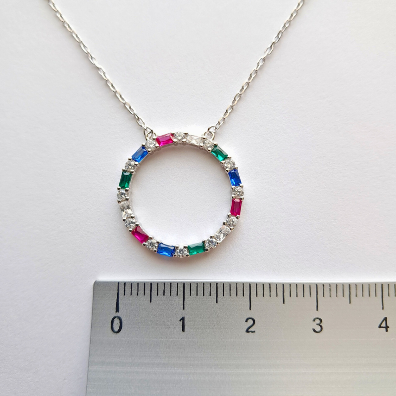 Collier Haute Lumière - Argent 925 & Pierres Colorées Pour Un Style d’Exception