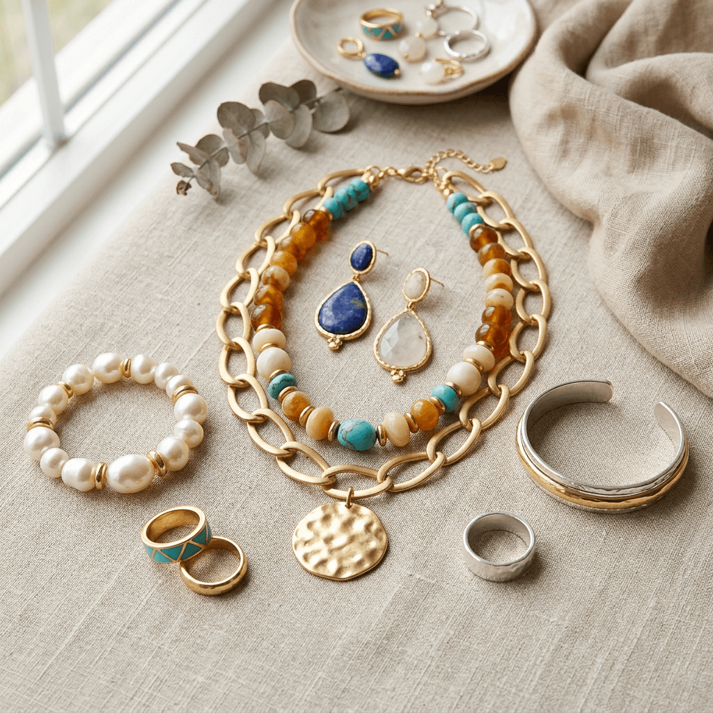 Les meilleurs bijoux fantaisie pour petits budgets