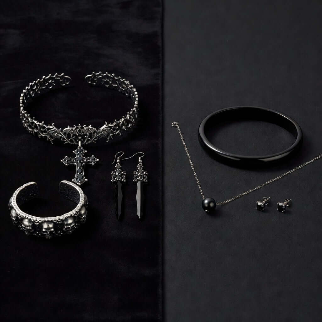 Bijoux noirs : élégance gothique ou minimalisme chic ?