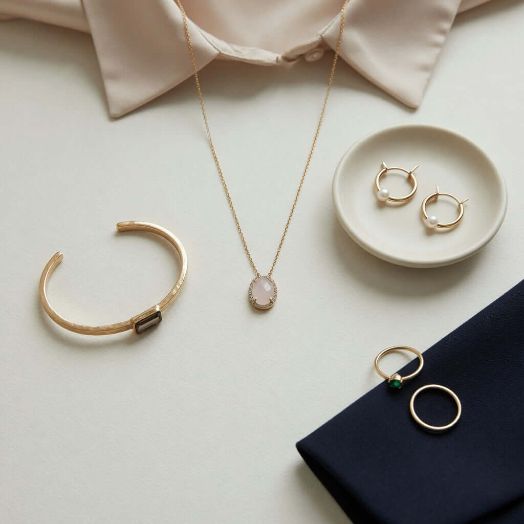 Bijoux pour un entretien d'embauche : discrets mais remarquables