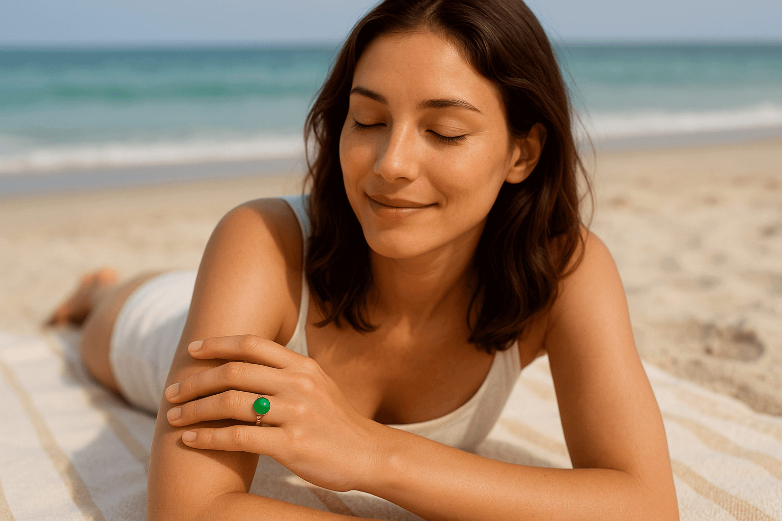 Bague Jade de Birmanie pour Femme