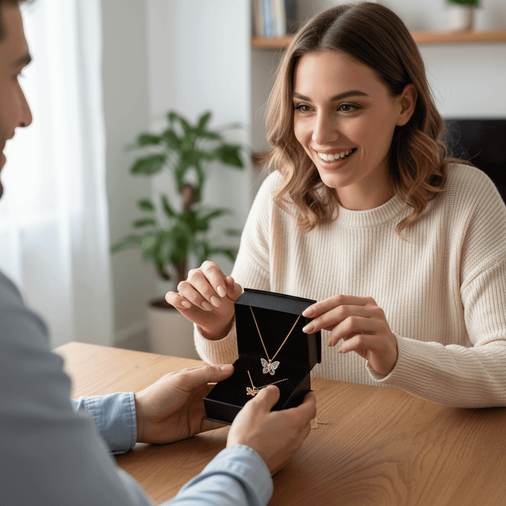 Coffret cadeau pour femme avec nos bijoux fantaisie
