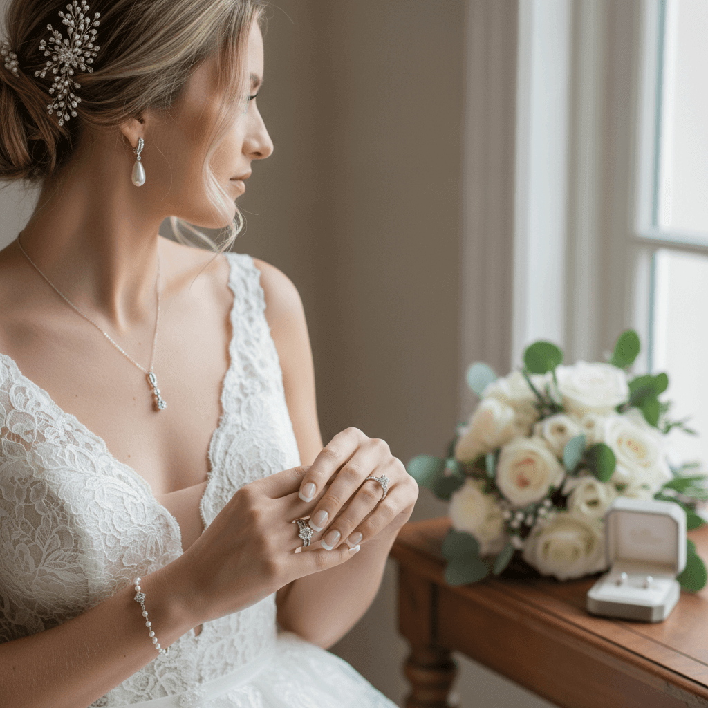 Bijoux de la mariée : comment accessoiriser sa tenue