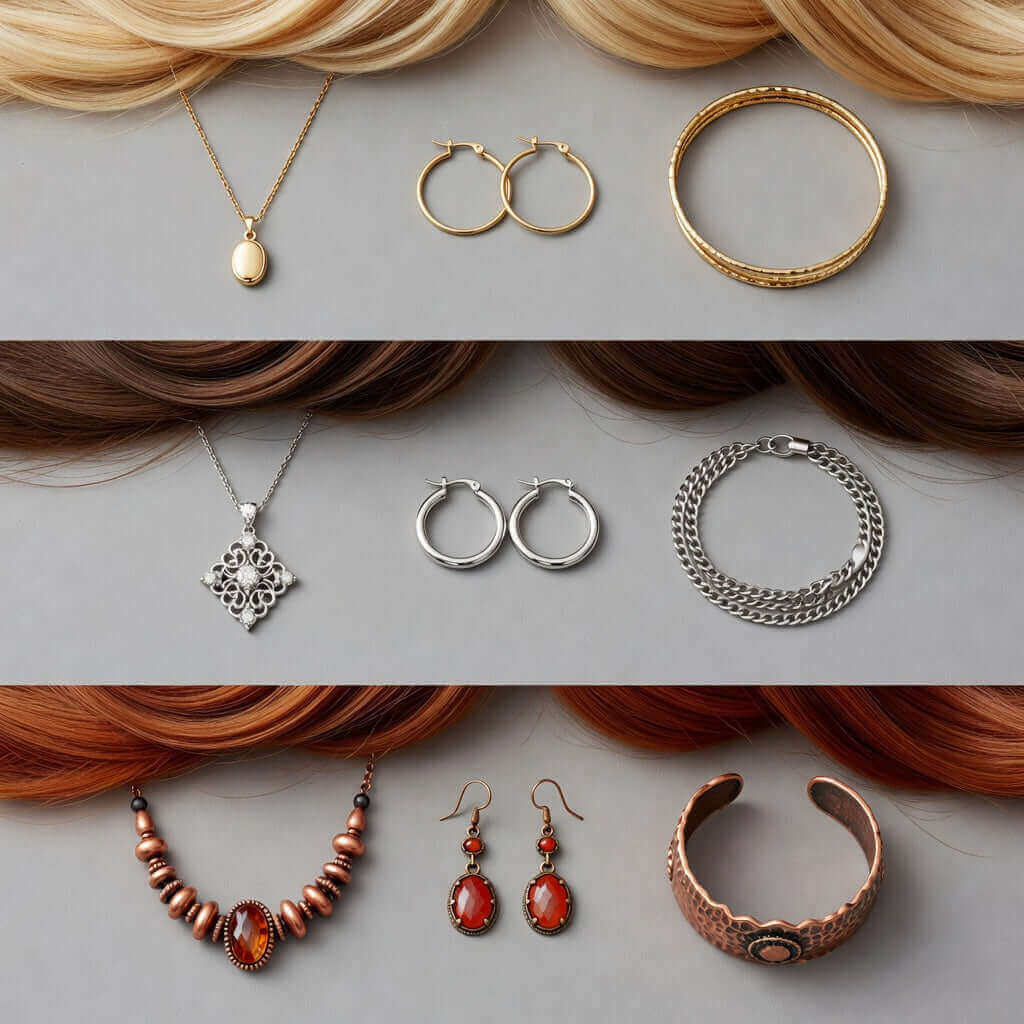 Quels bijoux selon la couleur de vos cheveux ?