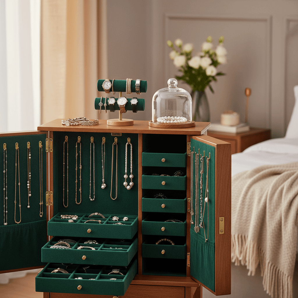 Rangement pour bijoux pour une conservation optimale