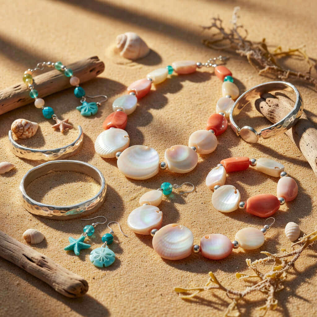 Bijoux de plage et vacances : résistants à l'eau et au soleil