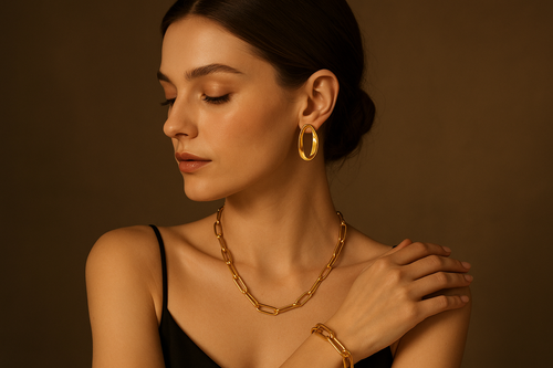 Éclat Dorée - Bijoux Plaqué Or 18 carats 3 microns