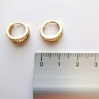 Boucles d’Oreilles Double Éclat – L’Alliance du Raffinement et de la Lumière C mon shopping™
