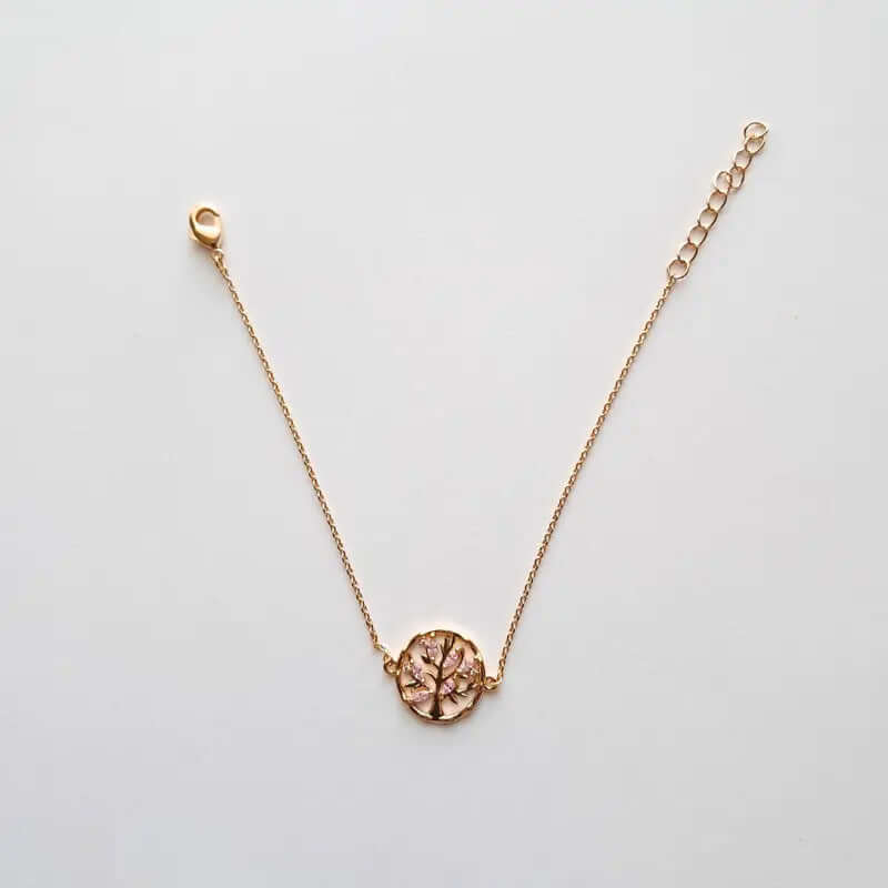 Bracelet Arbre de Vie en Plaqué Or 18K – Force et Élégance Éternelles C mon shopping™