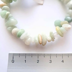 Bracelet en pierre naturelle - Baroque Jade de Birmanie