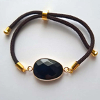 Bracelet Cordon Obsidienne Noire – Protection Puissante au Quotidien C mon shopping™