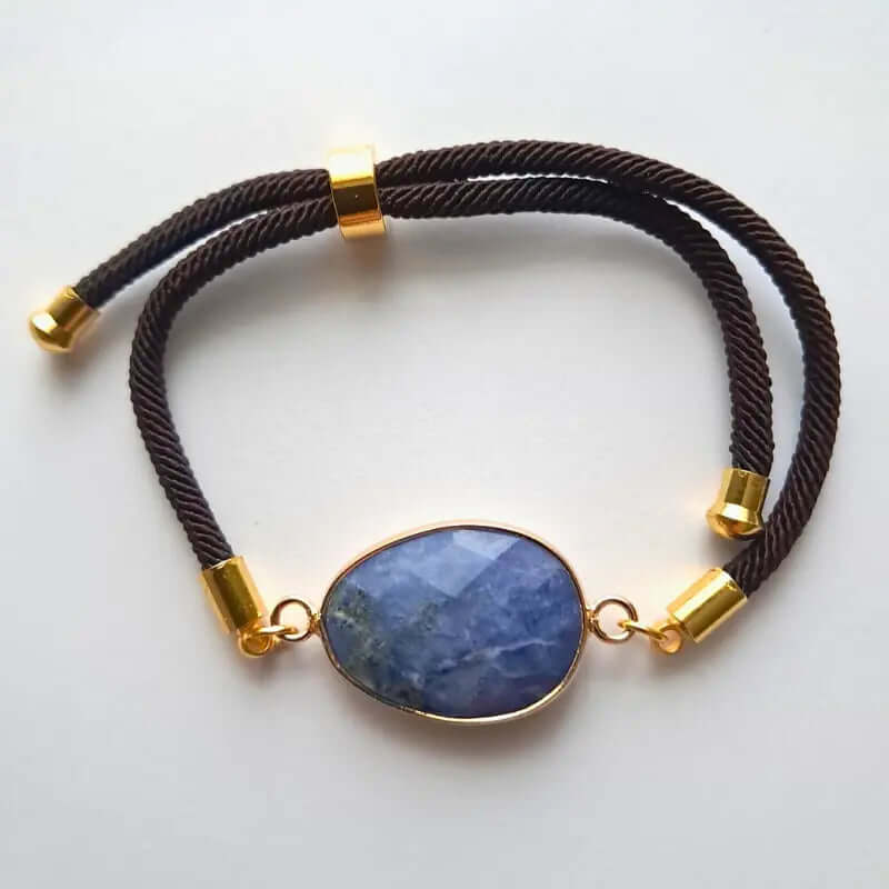 Bracelet Cordon pour femme - Sodalite