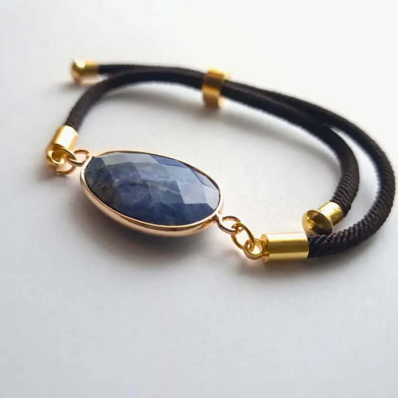 Bracelet Cordon pour femme - Sodalite