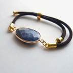 Bracelet Cordon pour femme - Sodalite