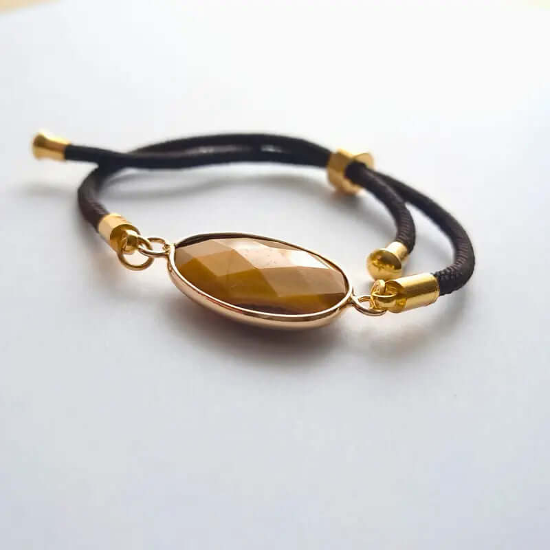Bracelet Cordon Œil de Tigre – Force et Protection à portée de main C mon shopping™