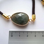 Bracelet Cordon pour femme - Labradorite