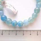 Bracelet en pierre naturelle - Calcite Bleue
