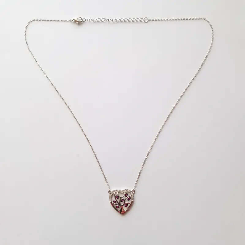 Collier Cœur de Vie en Argent 925 – Symbole d’Amour & Énergie C mon shopping™