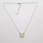 Collier Papillon en Argent 925 – La Liberté en Bijou, Élégance Fine et Intemporelle C mon shopping™