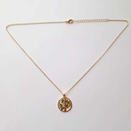 Collier Plaqué Or 18 Carats – Arbre de Vie, l’Équilibre et la Force C mon shopping™