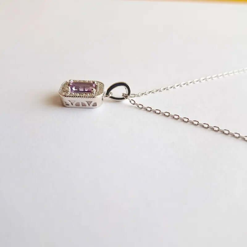 Collier en Argent 925 – Éclat Intemporel & Améthyste Protectrice C mon shopping™