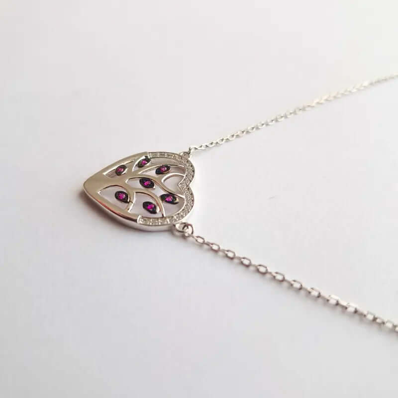 Collier Cœur de Vie en Argent 925 – Symbole d’Amour & Énergie C mon shopping™