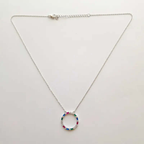 Collier Haute Lumière - Argent 925 & Pierres Colorées Pour Un Style d’Exception C mon shopping™
