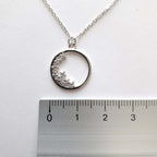 Collier Cercle Éternel en Argent 925 - L'Éclat Intemporel Qui Attire Tous Les Regards C mon shopping™
