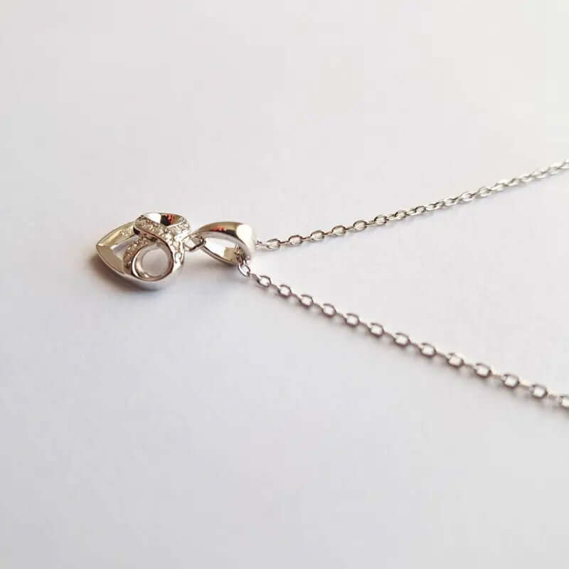Collier Éternité d’Amour – Cœur & Infini en Argent 925 C mon shopping™