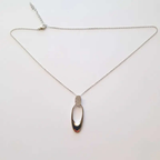 Collier élégance éthérée en Argent massif 925 Rhodié - Brillance et Intemporalité C mon shopping™