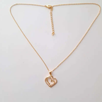 Collier Cœurs Fusionnés – Élégance Intemporelle en Plaqué Or C mon shopping™