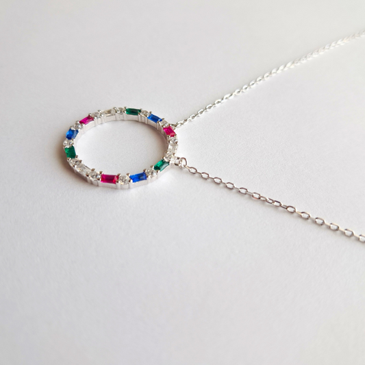Collier Haute Lumière - Argent 925 & Pierres Colorées Pour Un Style d’Exception