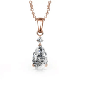 Collier Goutte Élégante – Éclat Pur