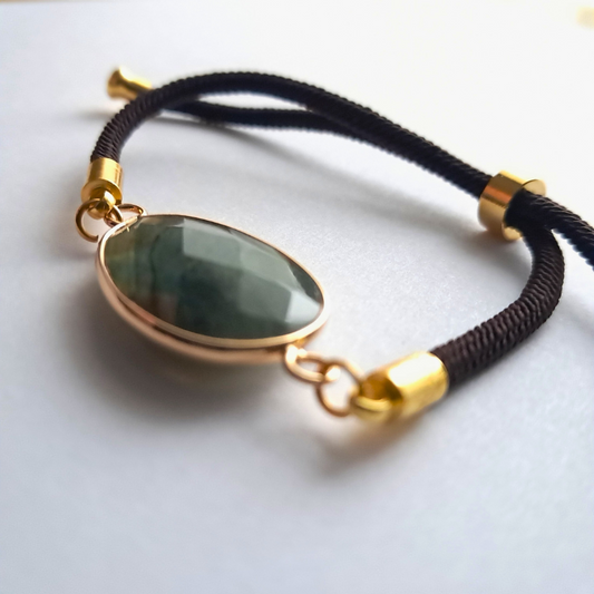 Bracelet Cordon Labradorite – Protection Élégante au Quotidien