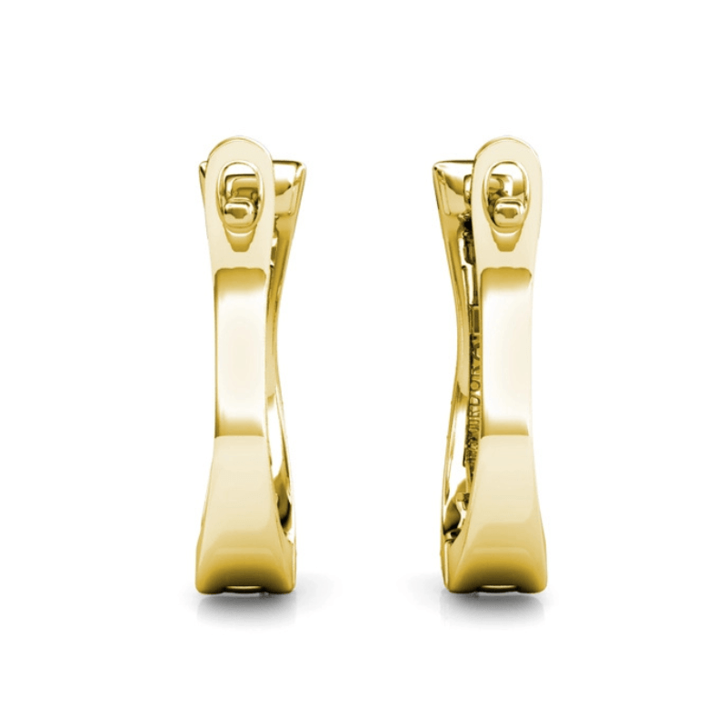 Boucles d’Oreilles Créoles Dorées – Élégance Lumineuse