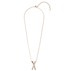 Collier Doré Rosé – Élégance Entrelacée