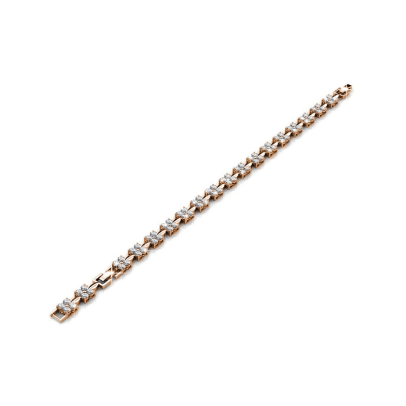 Bracelet Doré Rosé – Éclat Floral