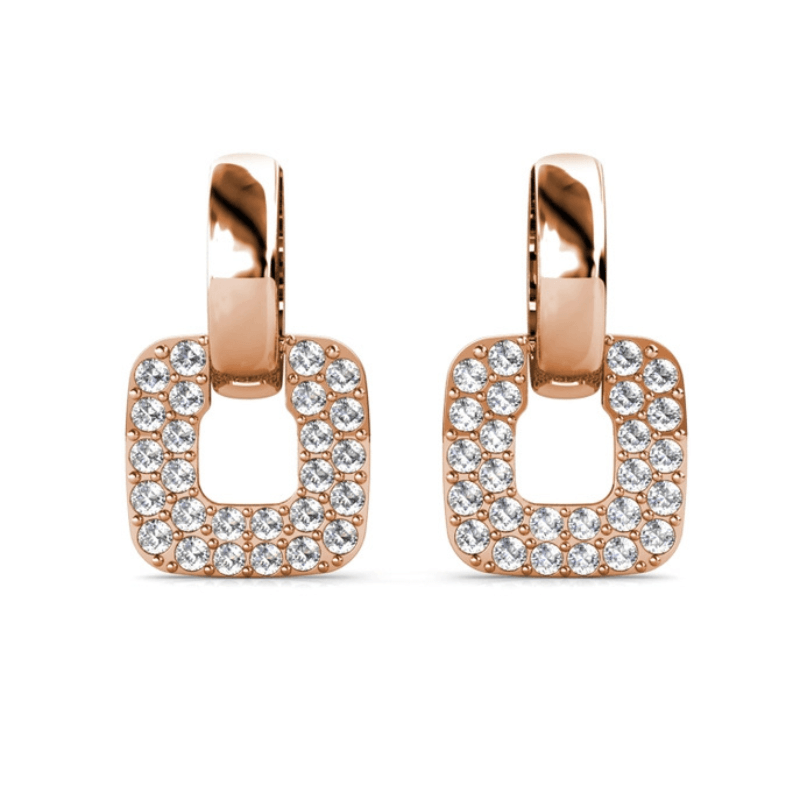 Boucles d’Oreilles Créoles et Pampilles – Éclat Moderne