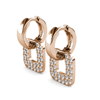 Boucles d’Oreilles Créoles et Pampilles – Éclat Moderne