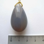 Pendentif Goutte en Agate Botswana – Élégance Naturelle, Calme Intérieur Assuré C mon shopping™